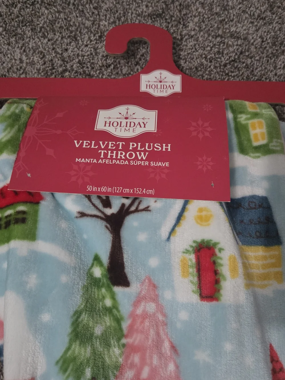 Holiday Time soft velvet